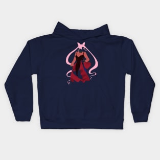 Black Lady Minimal Kids Hoodie